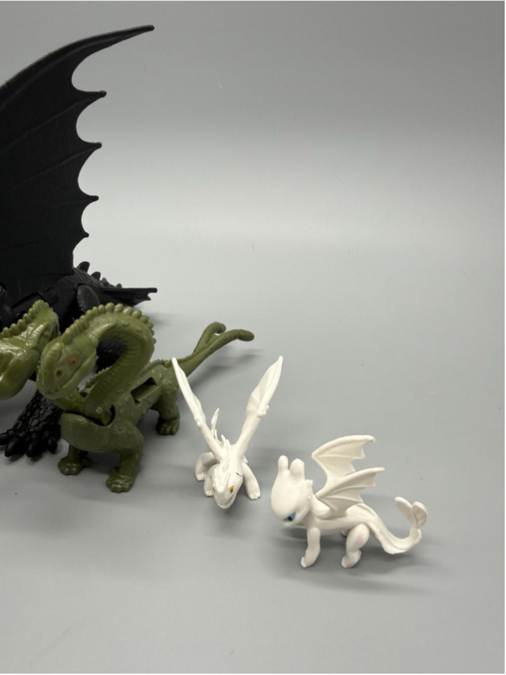 Dreamworks Dragon Toothless Snow Wraith Lightfury Barf Belch Night Terror Lot - Picture 4 of 10